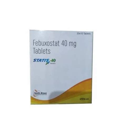 Smith Braun Mg Febuxostat Tablets At Rs Bottle In Amritsar Id