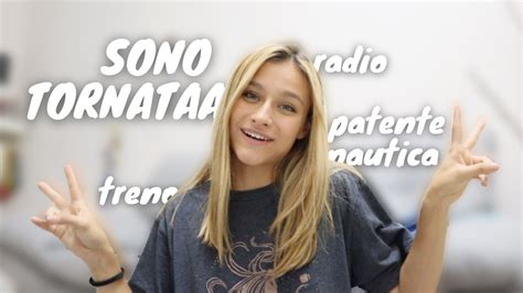 SONO TORNATA Vlog Radio Treni E Patente Nautica Virgitsch YouTube