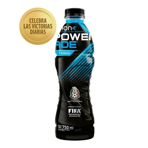 Bebida Rehidratante Powerade Ion 4 Sabor Moras 750 Ml Walmart