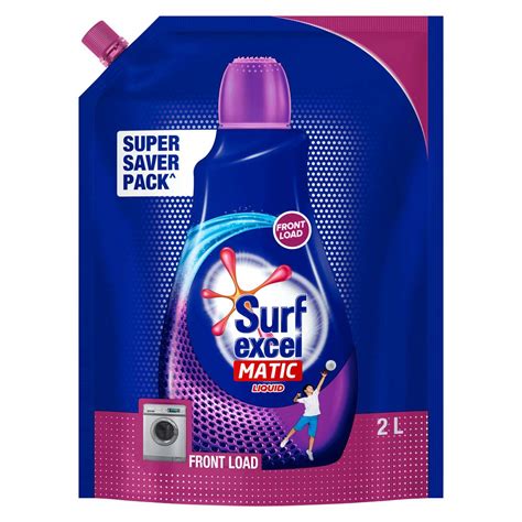 Surf Excel Matic Front Load Liquid Detergent L Refill Designed For