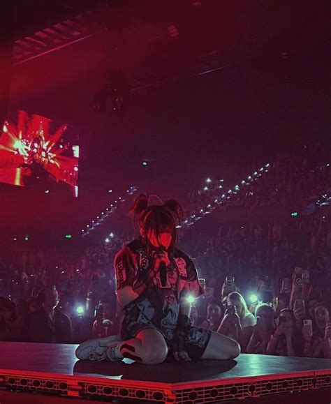 Billie Eilish Performing At The Brisbane Entertainment Centre In