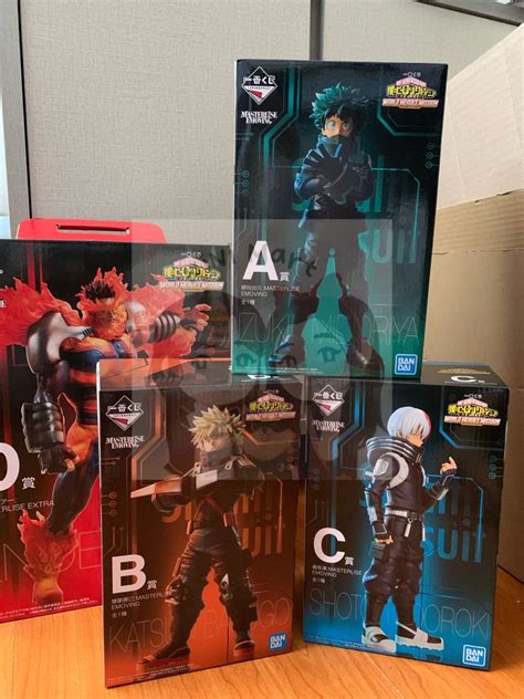 Sealed Ichiban Kuji My Hero Academia World Heroes Mission Masterlise