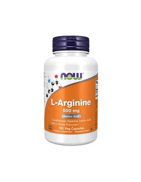 L arginina 500mg 100 kapsułek