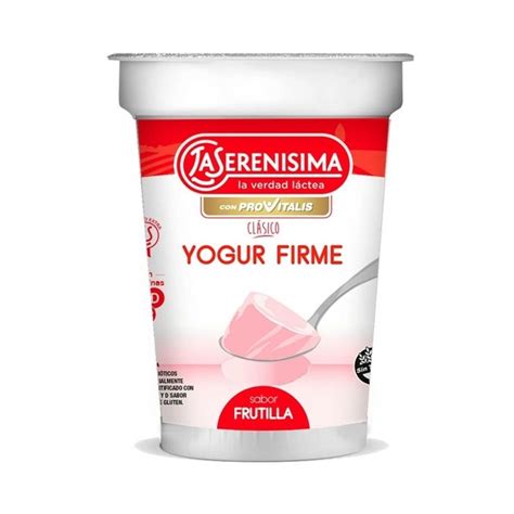 Yogur Clasico La Serenisima Gr Firme V Frutilla