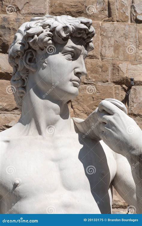 David Statue in Florence Italy Stock Image - Image of italian, museum ...