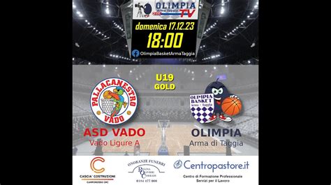 U19 Vado A Vs Olimpia YouTube