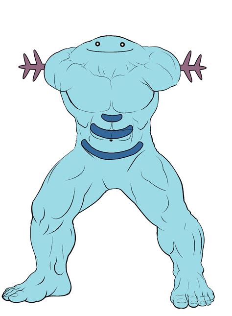 I made this because I asked myself "could I make the Hulk into Wooper ...