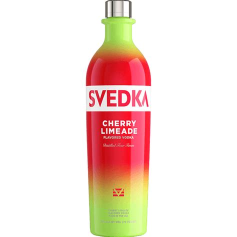 SVEDKA Cherry Limeade Flavored Vodka 750 ML Bottle 70 Proof Buehler S