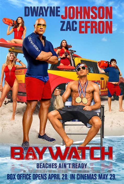 Affiche Du Film Baywatch Alerte à Malibu Photo 38 Sur 60 Allociné