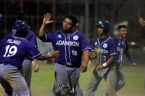 Uaap Baseball Adamson Rallies Past Nu For Solo Rd Abs Cbn News