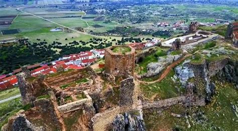 Vuelo Sobre El Castillo De Magacela Hoy