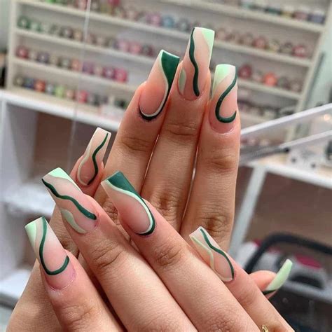 Top 30 Creative Nail Designs With Lines Short And Long Line Nail