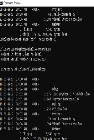 How To Execute Shell Commands with Python 2019 – Daily Tech Blog