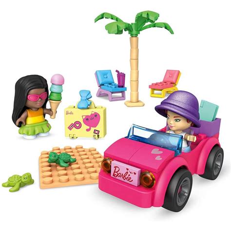 Mega Construx Barbie Convertible Beach Adventure Gwr Barbiepedia