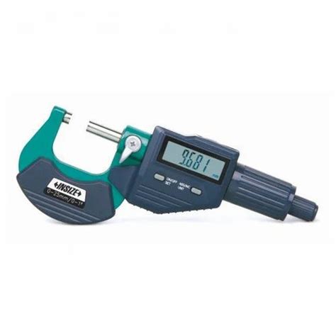 INSIZE Digital 0-25mm Outside Micrometer (3109-25S) at Rs 2650/piece ...