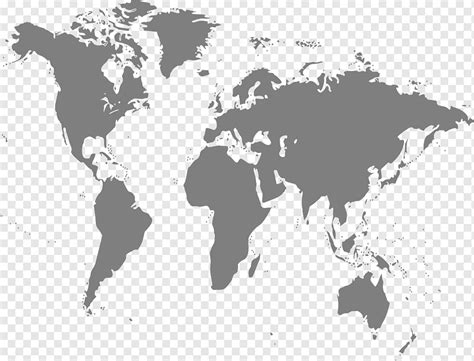 World Map China Flag Background Monochrome World Silhouette Png