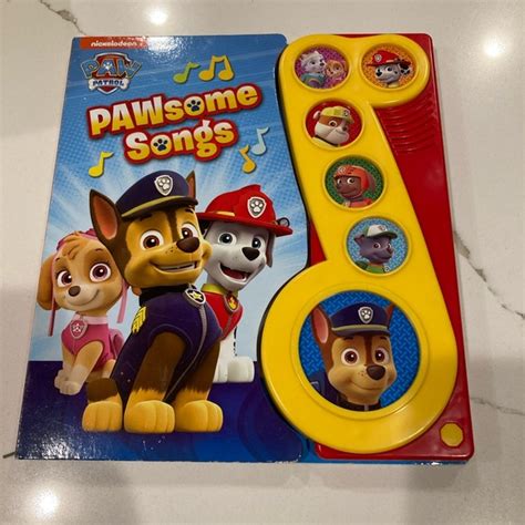 Nickelodeon Toys Nickelodeon Paw Patrol Pawsome Songs Sing Along Sound Board Book Nwot It