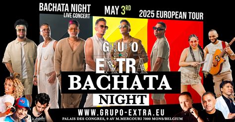 grupo extra concert bachata night