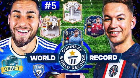 WORLD RECORD DRAFT CHALLENGE VS AF5 FIFA 23 YouTube