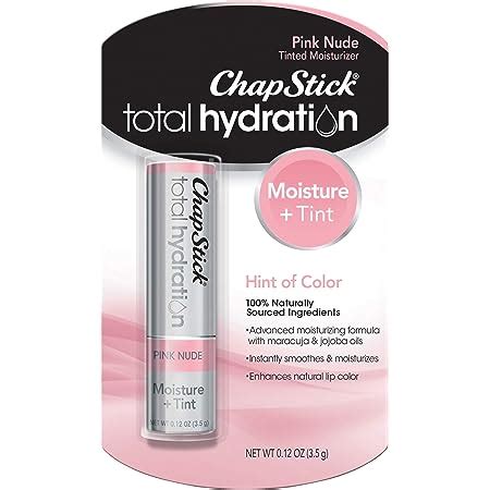 Oz ChapStick Total Hydration Moisture Tint Lip Balm Pink Nude W S S Free