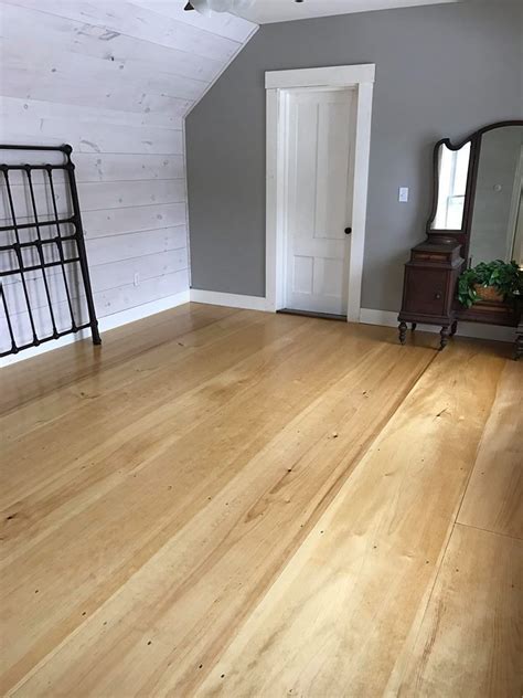 Wide Plank Pine Flooring Solid Or Engineered E D Bessey Lumber Products