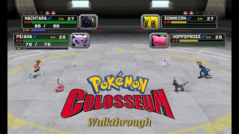 Pok Mon Colosseum Walkthrough Part Trainer Battle In Phenac Youtube