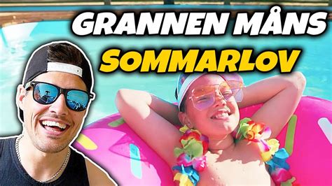 Grannen MÅns SlÄpper SommarplÅga Reagerar På Sommarlov Youtube