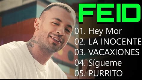 Las Mejores Canciones De Feid Feid Mix Exitos Mix Canciones