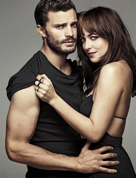 Fifty Shades Updates HQ PHOTOS Dakota Johnson And Jamie Dornan For