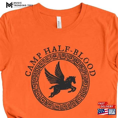 Camp Half Blood Shirt Camping Percy Jackson Unisex Hoodie Trong 2024