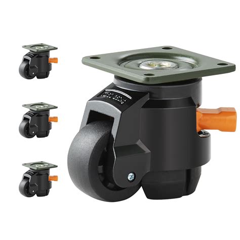 Snapklik VEVOR Leveling Casters Set Of 4 2200 Lbs Total Load