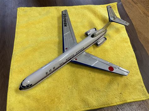 【傷や汚れあり】当時物 日本製 全日空 ボーイング727 ブリキ製品 中古品の落札情報詳細 ヤフオク落札価格検索 オークフリー