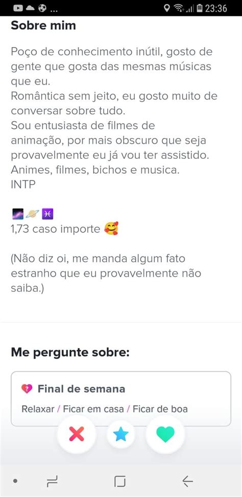 Notlin Games On Twitter Melhor Perfil Do Tinder Dos Que Eu Vi