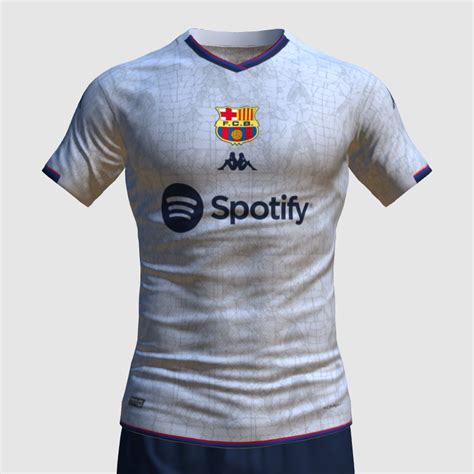 Barcelona X Kappa Away Kit FIFA Kit Creator Showcase