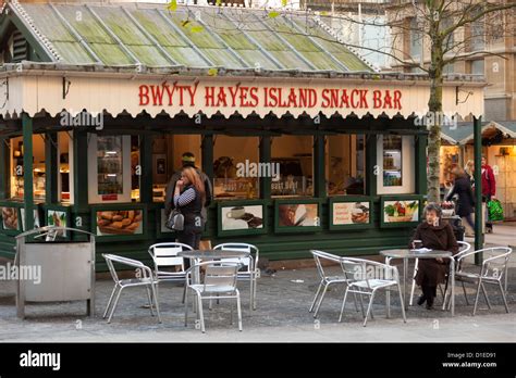 The Historic Bwyty Hayes Island Snack Bar Banque De Photographies Et D