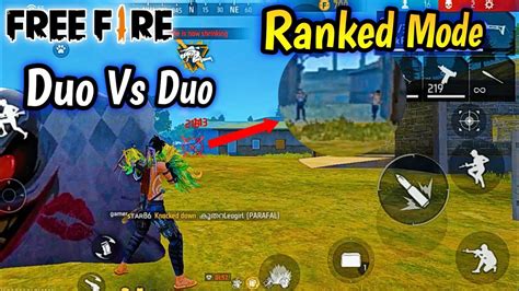 Free Fire Duo Vs Duo Ranked Gamefreefire Gaming Videothegamerrahil