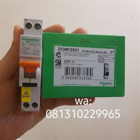 Jual Rcbo Elcb Slim Schneider Domae P Ma Dom A A A A