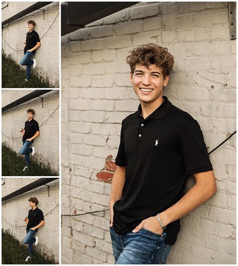 Maxs Senior Session Fishers High School Co 2020 Downtown Fishers