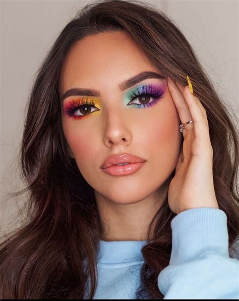 Eye Makeup Colorful Woman Natural Summer Makeup Summer Makeup Looks Simple Makeup Looks