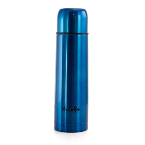 Mr Coffee Javelin 16 Fl Oz Blue Stainless Steel Insulated Thermal