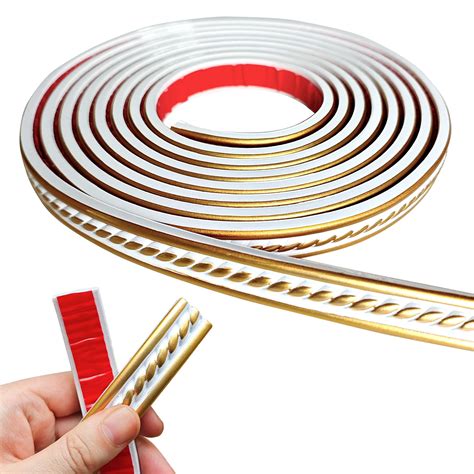 Buy Maxiroc Peel And Stick Molding Trim Self Adhesive Flexible Wall