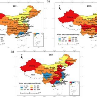 Spatial And Temporal Distributions Of Wrue In China From To