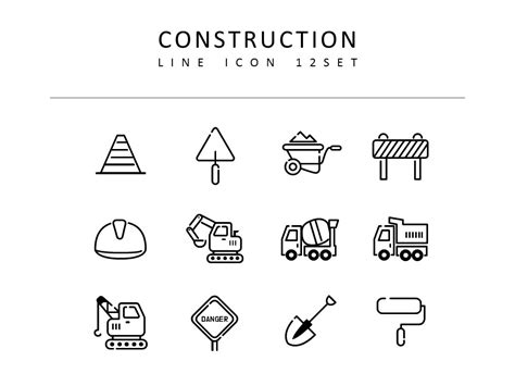 Construction Icons Set