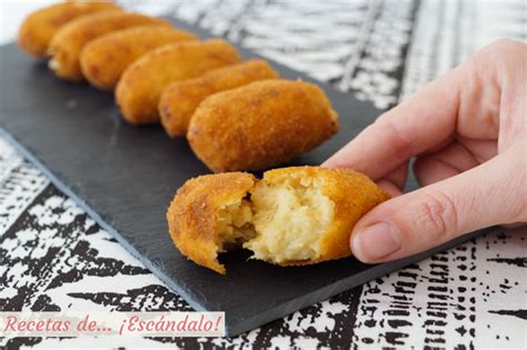 Receta De Croquetas De Pollo Caseras Y Sabrosas