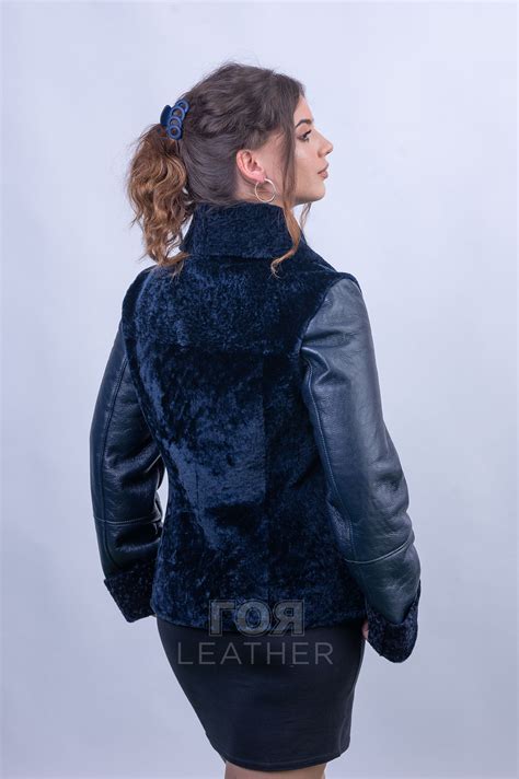 ️Къс втален дамски кожух - ГОЯ LEATHER