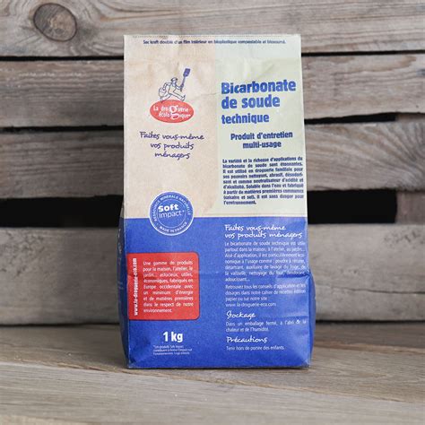 Bicarbonate De Soude 1kg La Droguerie Ecologique Yuman