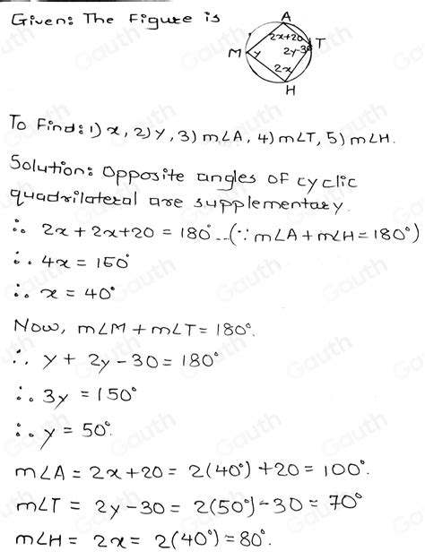 Solved Activity 4 My X And Y Solve For The Following Based On The