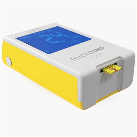 MicroINR Portable Semi Automatic Coagulometer 3D Model $29 - .3ds ...