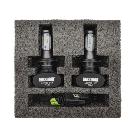 MASUMA L670, Лампы светодиодные LED H7 18W 6000K 4000Lm PX26d (серия S1 ...