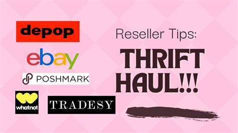 Thrift Haul For Reselling Goodwill Bins Finds To Sell On Poshmark